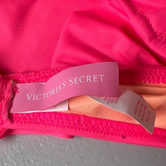 Victoria Secret Strapless Tub Pink Bra Size Medium - Picture 5 of 5